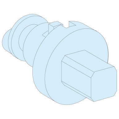 LVS09947 - PrismaSeT Active - IP55 handle insert - 7 mm male square - Schneider Electric - PrismaSeT Active - IP55 handle insert - 7 mm male square - Schneider Electric - 0