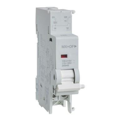 M9A26948 - Multi9 shunt trip release with OC contact MX + OF 12/24 V AC 12/24 V DC - Schneider Electric - Multi9 shunt trip release with OC contact MX + OF 12/24 V AC 12/24 V DC - Schneider Electric - 0