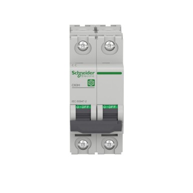 M9F13216 - Miniature circuit breaker (MCB), Multi9 C60H, 2P, 16A, B curve, 15kA (IEC/EN 60947-2) - Schneider Electric - Miniature circuit breaker (MCB), Multi9 C60H, 2P, 16A, B curve, 15kA (IEC/EN 60947-2) - Schneider Electric - 1