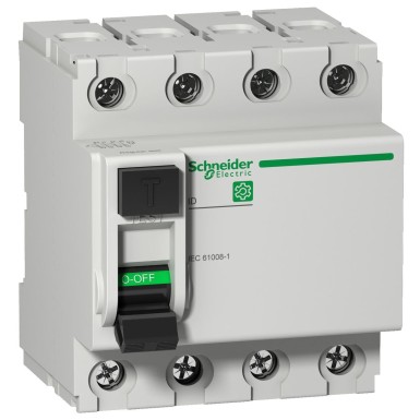 M9R11440 - Residual current circuit breaker (RCCB), Multi9 ID, 4P, 40A, AC type, 30mA - Schneider Electric - Residual current circuit breaker (RCCB), Multi9 ID, 4P, 40A, AC type, 30mA - Schneider Electric - 0