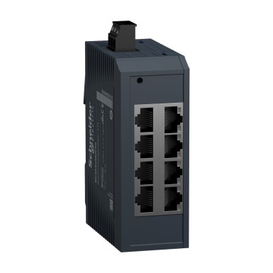 MCSESU083FN0 - Modicon Standard Unmanaged Switch 8 ports for copper - Schneider Electric - Modicon Standard Unmanaged Switch 8 ports for copper - Schneider Electric - 0