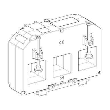 METSECTV29020 - LVCT 3in1 solid core CT RJ45 29mm entraxe 200A : 0.333V output - Schneider Electric - LVCT 3in1 solid core CT RJ45 29mm entraxe 200A : 0.333V output - Schneider Electric - 0