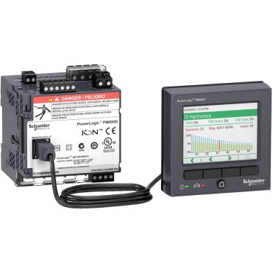 METSEPM8214 - PowerLogic PM8000 PM8214 LV DC DIN rail mount meter + Remote display int. - Schneider Electric - PowerLogic PM8000 PM8214 LV DC DIN rail mount meter + Remote display int. - Schneider Electric - 0