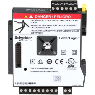 METSEPM89M2600 - PowerLogic PM8000 I/O Module Digital 6 Inputs + 2 relays outputs - Schneider Electric - PowerLogic PM8000 I/O Module Digital 6 Inputs + 2 relays outputs - Schneider Electric - 4