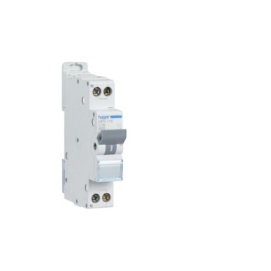 MFN702 - 1P+N 3kA C 2A screw circuit breaker - Ref: MFN702 - Hager - 1P+N 3kA C 2A screw circuit breaker - Ref: MFN702 - Hager - 0