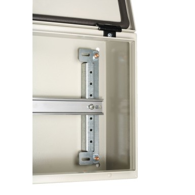 NSYAMRD2540 - Set of 2 supports 250x400 mm and 1 DIN rail. For mounting in S3D enclosure. - Schneider Electric - Set of 2 supports 250x400 mm and 1 DIN rail. For mounting in S3D enclosure. - Schneider Electric - 0