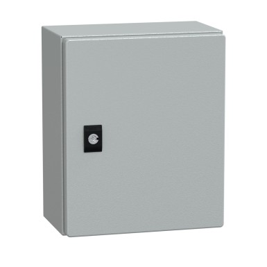 NSYCRN325150P - Spacial CRN plain door with mount.plate. H300xW250xD150 IP66 IK10 RAL7035.. - Schneider Electric - Spacial CRN plain door with mount.plate. H300xW250xD150 IP66 IK10 RAL7035.. - Schneider Electric - 0