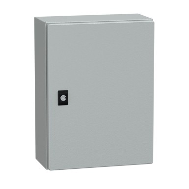 NSYCRN43150P - Spacial CRN plain door with mount.plate. H400xW300xD150 IP66 IK10 RAL7035.. - Schneider Electric - Spacial CRN plain door with mount.plate. H400xW300xD150 IP66 IK10 RAL7035.. - Schneider Electric - 0