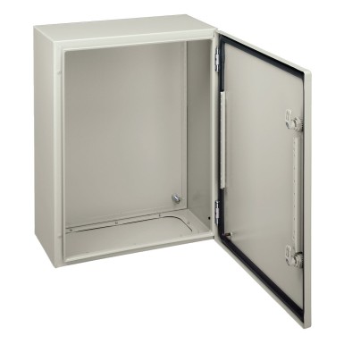 NSYCRN54150P - Spacial CRN plain door with mount.plate. H500xW400xD150 IP66 IK10 RAL7035.. - Schneider Electric - Spacial CRN plain door with mount.plate. H500xW400xD150 IP66 IK10 RAL7035.. - Schneider Electric - 1