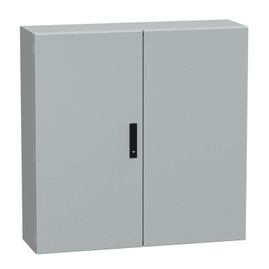 NSYCRNG1010300D - Spacial CRNG 2 plain door w/o mount.plate. H1000xW1000xD300 IP55 IK10 RAL7035 - Schneider Electric - Spacial CRNG 2 plain door w/o mount.plate. H1000xW1000xD300 IP55 IK10 RAL7035 - Schneider Electric - 0