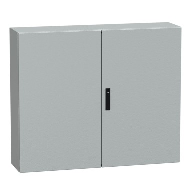 NSYCRNG1012300D - Spacial CRNG dble plain door w/o mount.plate. H1000xW1200xD300 IP55 IK10 RAL7035 - Schneider Electric - Spacial CRNG dble plain door w/o mount.plate. H1000xW1200xD300 IP55 IK10 RAL7035 - Schneider Electric - 0