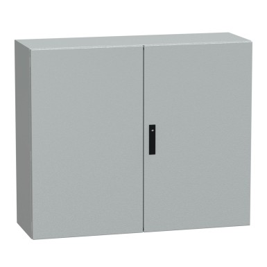 NSYCRNG1012400D - Spacial CRNG tspt 2 pl. door w/o mount.plate. H1000xW1200xD300 IP55 IK10 RAL7035 - Schneider Electric - Spacial CRNG tspt 2 pl. door w/o mount.plate. H1000xW1200xD300 IP55 IK10 RAL7035 - Schneider Electric - 0