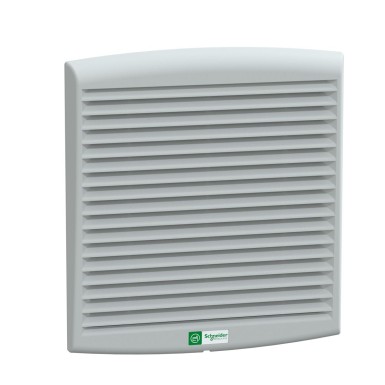 NSYCVF300M24DPF - ClimaSys forced vent. IP54, 262m3/h, 24V DC, with outlet grille and filter G2 - Schneider Electric - ClimaSys forced vent. IP54, 262m3/h, 24V DC, with outlet grille and filter G2 - Schneider Electric - 0