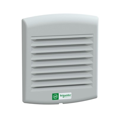 NSYCVF38M230PF - ClimaSys forced vent. IP54, 38m3/h, 230V, with outlet grille and filter G2 - Schneider Electric - ClimaSys forced vent. IP54, 38m3/h, 230V, with outlet grille and filter G2 - Schneider Electric - 0