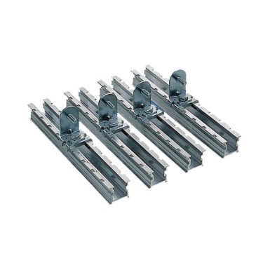 NSYDPLA6 - Set of 4 step slides with brackets for adjustment of mount. plate in PLA D620mm - Schneider Electric - Set of 4 step slides with brackets for adjustment of mount. plate in PLA D620mm - Schneider Electric - 0