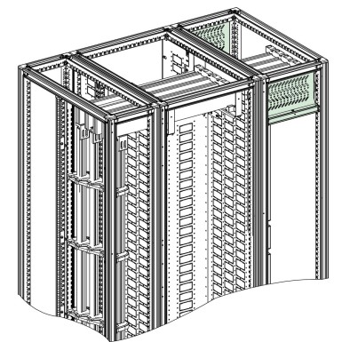 NSYHPF2B3M4 - Spacial SFM horizontal busbar barrier 3M form 2b W400 mm - Schneider Electric - Spacial SFM horizontal busbar barrier 3M form 2b W400 mm - Schneider Electric - 0