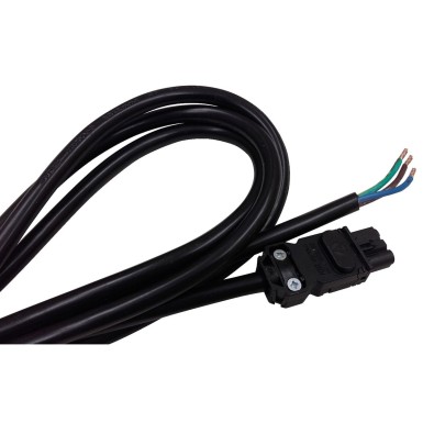 NSYLAM3M - Spacial - Thalassa - Power cable for IEC LED lamps - 3m - Schneider Electric - Spacial - Thalassa - Power cable for IEC LED lamps - 3m - Schneider Electric - 0