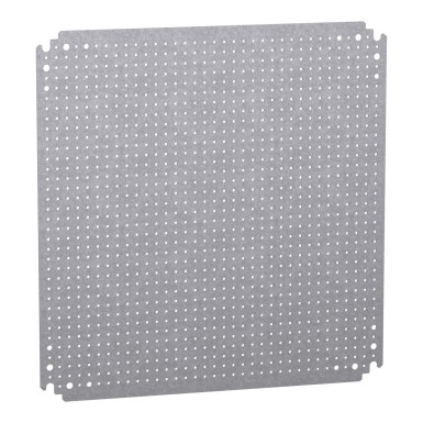 NSYMF55 - Spacial - microperforated frame - galvanized steel - for cabinet H=500xL=500mm - Schneider Electric - Spacial - microperforated frame - galvanized steel - for cabinet H=500xL=500mm - Schneider Electric - 0