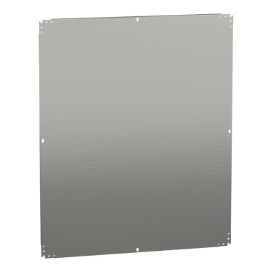 NSYMM1210 - Plain mounting plate H1200xW1000mm Galvanised sheet steel Reversible dimension - Schneider Electric - Plain mounting plate H1200xW1000mm Galvanised sheet steel Reversible dimension - Schneider Electric - 0