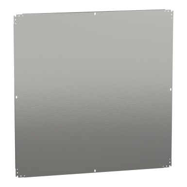 NSYMM1212 - Plain mounting plate H1200xW1200mm made of galvanised sheet steel - Schneider Electric - Plain mounting plate H1200xW1200mm made of galvanised sheet steel - Schneider Electric - 0