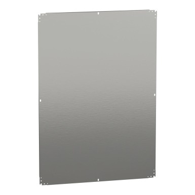 NSYMM1410 - Plain mounting plate H1400xW1000mm made of galvanised sheet steel - Schneider Electric - Plain mounting plate H1400xW1000mm made of galvanised sheet steel - Schneider Electric - 0