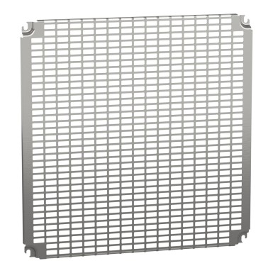 NSYMR66 - Monobloc perforated plates H600xW600mm with universal perforations 11x26mm - Schneider Electric - Monobloc perforated plates H600xW600mm with universal perforations 11x26mm - Schneider Electric - 0