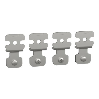 NSYPFCX - 4 wall fixing brackets in stainless steel AISI 304 for Spacial S3X - Schneider Electric - 4 wall fixing brackets in stainless steel AISI 304 for Spacial S3X - Schneider Electric - 0