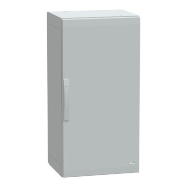 NSYPLA1054G - Floor standing polyester enclosure, Thalassa PLA, plain door, completely sealed, 1000x500x420mm, IP65, IK10 - Schneider Electric - Floor standing polyester enclosure, Thalassa PLA, plain door, completely sealed, 1000x500x420mm, IP65, IK10 - Schneider Electric - 0