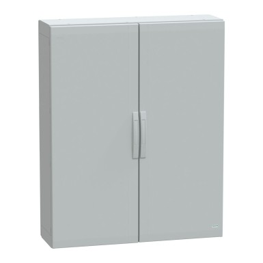 NSYPLA12103G - Floor standing polyester enclosure, Thalassa PLA, plain door, completely sealed, 1250x1000x320mm, IP65, IK10 - Schneider Electric - Floor standing polyester enclosure, Thalassa PLA, plain door, completely sealed, 1250x1000x320mm, IP65, IK10 - Schneider Electric - 0