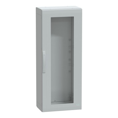 NSYPLA1253TG - Floor standing polyester enclosure, Thalassa PLA, glazed door, completely sealed, 1250x500x320mm, IP65, IK08 - Schneider Electric - Floor standing polyester enclosure, Thalassa PLA, glazed door, completely sealed, 1250x500x320mm, IP65, IK08 - Schneider Electric - 0