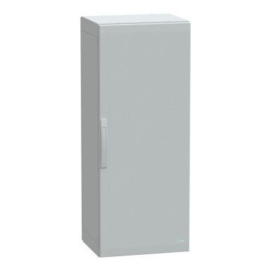 NSYPLA1254G - Floor standing polyester enclosure, Thalassa PLA, plain door, completely sealed, 1250x500x420mm, IP65, IK10 - Schneider Electric - Floor standing polyester enclosure, Thalassa PLA, plain door, completely sealed, 1250x500x420mm, IP65, IK10 - Schneider Electric - 0