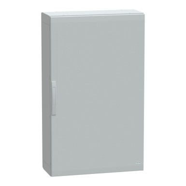 NSYPLA1273G - Floor standing polyester enclosure, Thalassa PLA, plain door, completely sealed, 1250x750x320mm, IP65, IK10 - Schneider Electric - Floor standing polyester enclosure, Thalassa PLA, plain door, completely sealed, 1250x750x320mm, IP65, IK10 - Schneider Electric - 0