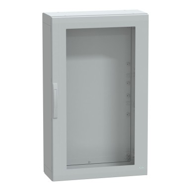 NSYPLA1273TG - Floor standing polyester enclosure, Thalassa PLA, glazed door, completely sealed, 1250x750x320mm, IP65, IK08 - Schneider Electric - Floor standing polyester enclosure, Thalassa PLA, glazed door, completely sealed, 1250x750x320mm, IP65, IK08 - Schneider Electric - 0