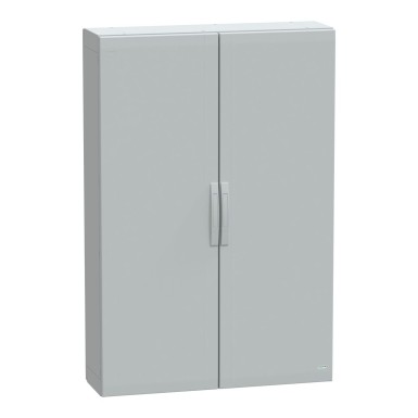 NSYPLA15103G - Floor standing polyester enclosure, Thalassa PLA, plain door, completely sealed, 1500x1000x320mm, IP65, IK10 - Schneider Electric - Floor standing polyester enclosure, Thalassa PLA, plain door, completely sealed, 1500x1000x320mm, IP65, IK10 - Schneider Electric - 0