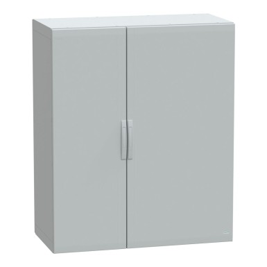 NSYPLA15126G - Floor standing polyester enclosure, Thalassa PLA, plain door, completely sealed, 1500x1250x620mm, IP65, IK10 - Schneider Electric - Floor standing polyester enclosure, Thalassa PLA, plain door, completely sealed, 1500x1250x620mm, IP65, IK10 - Schneider Electric - 0