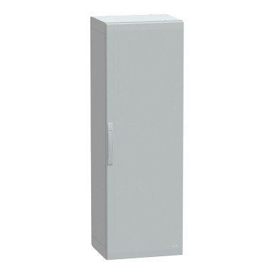 NSYPLA1554G - Floor standing polyester enclosure, Thalassa PLA, plain door, completely sealed, 1500x500x420mm, IP65, IK10 - Schneider Electric - Floor standing polyester enclosure, Thalassa PLA, plain door, completely sealed, 1500x500x420mm, IP65, IK10 - Schneider Electric - 0