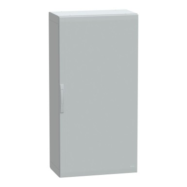 NSYPLA1574G - Floor standing polyester enclosure, Thalassa PLA, plain door, completely sealed, 1500x750x420mm, IP65, IK10 - Schneider Electric - Floor standing polyester enclosure, Thalassa PLA, plain door, completely sealed, 1500x750x420mm, IP65, IK10 - Schneider Electric - 0