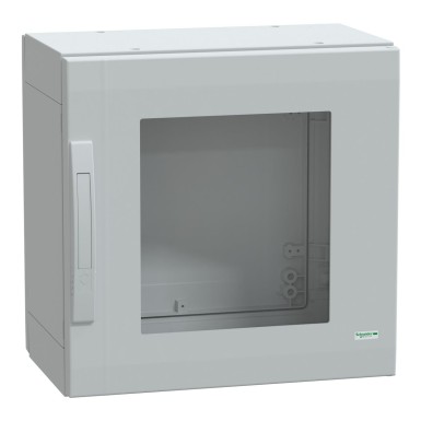 NSYPLA553TG - Floor standing polyester enclosure, Thalassa PLA, glazed door, completely sealed, 500x500x320mm, IP65, IK08 - Schneider Electric - Floor standing polyester enclosure, Thalassa PLA, glazed door, completely sealed, 500x500x320mm, IP65, IK08 - Schneider Electric - 0