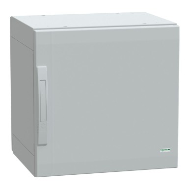 NSYPLA554G - Floor standing polyester enclosure, Thalassa PLA, plain door, completely sealed, 500x500x420mm, IP65, IK10 - Schneider Electric - Floor standing polyester enclosure, Thalassa PLA, plain door, completely sealed, 500x500x420mm, IP65, IK10 - Schneider Electric - 0