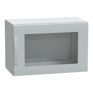 NSYPLA574TG - Floor standing polyester enclosure, Thalassa PLA, glazed door, completely sealed, 500x750x420mm, IP65, IK08 - Schneider Electric - Floor standing polyester enclosure, Thalassa PLA, glazed door, completely sealed, 500x750x420mm, IP65, IK08 - Schneider Electric - 0