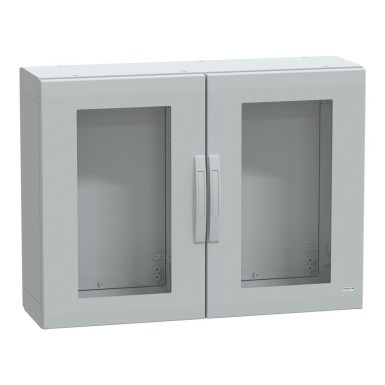 NSYPLA7103TG - Floor standing polyester enclosure, Thalassa PLA, glazed door, completely sealed, 750x1000x320mm, IP65, IK08 - Schneider Electric - Floor standing polyester enclosure, Thalassa PLA, glazed door, completely sealed, 750x1000x320mm, IP65, IK08 - Schneider Electric - 0