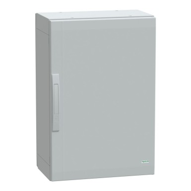 NSYPLA753G - Floor standing polyester enclosure, Thalassa PLA, plain door, completely sealed, 750x500x320mm, IP65, IK10 - Schneider Electric - Floor standing polyester enclosure, Thalassa PLA, plain door, completely sealed, 750x500x320mm, IP65, IK10 - Schneider Electric - 0