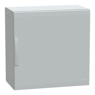 NSYPLA774G - Floor standing polyester enclosure, Thalassa PLA, plain door, completely sealed, 750x750x420mm, IP65, IK10 - Schneider Electric - Floor standing polyester enclosure, Thalassa PLA, plain door, completely sealed, 750x750x420mm, IP65, IK10 - Schneider Electric - 0