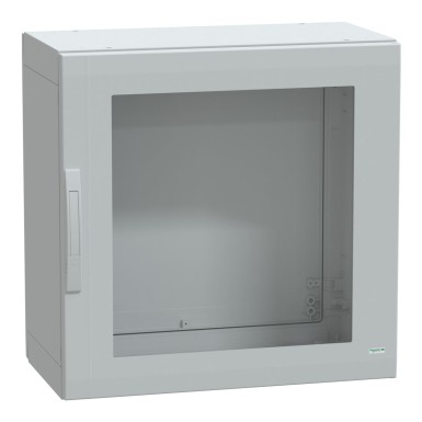 NSYPLA774TG - Floor standing polyester enclosure, Thalassa PLA, glazed door, completely sealed, 750x750x420mm, IP65, IK08 - Schneider Electric - Floor standing polyester enclosure, Thalassa PLA, glazed door, completely sealed, 750x750x420mm, IP65, IK08 - Schneider Electric - 0