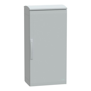 NSYPLAT1053G - Floor standing polyester enclosure, Thalassa PLA, plain door, ventilated canopy, 1000x500x320mm, IP44, IK10 - Schneider Electric - Floor standing polyester enclosure, Thalassa PLA, plain door, ventilated canopy, 1000x500x320mm, IP44, IK10 - Schneider Electric - 0