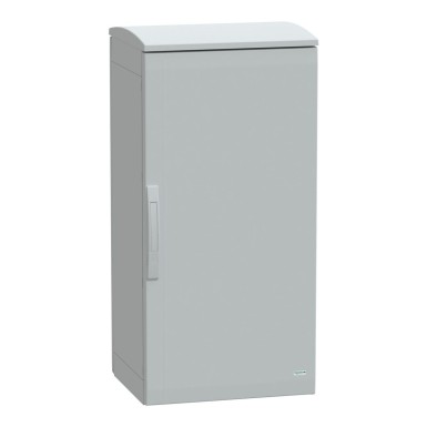 NSYPLAT1054G - Floor standing polyester enclosure, Thalassa PLA, plain door, ventilated canopy, 1000x500x420mm, IP44, IK10 - Schneider Electric - Floor standing polyester enclosure, Thalassa PLA, plain door, ventilated canopy, 1000x500x420mm, IP44, IK10 - Schneider Electric - 0