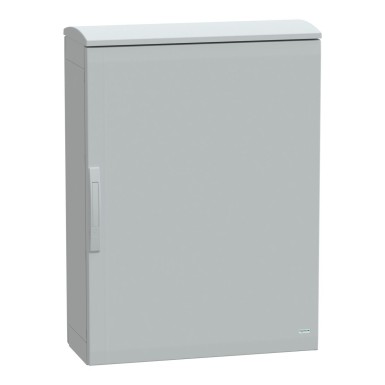 NSYPLAT1073G - Floor standing polyester enclosure, Thalassa PLA, plain door, ventilated canopy, 1000x750x320mm, IP44, IK10 - Schneider Electric - Floor standing polyester enclosure, Thalassa PLA, plain door, ventilated canopy, 1000x750x320mm, IP44, IK10 - Schneider Electric - 0