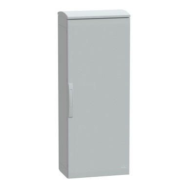 NSYPLAT1253G - Floor standing polyester enclosure, Thalassa PLA, plain door, ventilated canopy, 1250x500x320mm, IP44, IK10 - Schneider Electric - Floor standing polyester enclosure, Thalassa PLA, plain door, ventilated canopy, 1250x500x320mm, IP44, IK10 - Schneider Electric - 0