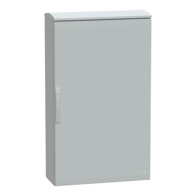 NSYPLAT1273G - Floor standing polyester enclosure, Thalassa PLA, plain door, ventilated canopy, 1250x750x320mm, IP44, IK10 - Schneider Electric - Floor standing polyester enclosure, Thalassa PLA, plain door, ventilated canopy, 1250x750x320mm, IP44, IK10 - Schneider Electric - 0