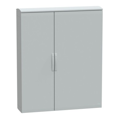 NSYPLAT15123G - Floor standing polyester enclosure, Thalassa PLA, plain door, ventilated canopy, 1500x1250x320mm, IP44, IK10 - Schneider Electric - Floor standing polyester enclosure, Thalassa PLA, plain door, ventilated canopy, 1500x1250x320mm, IP44, IK10 - Schneider Electric - 0